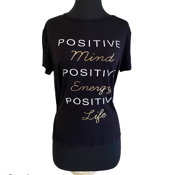 Pretty Rebel Tops - ***SOzLD***GRAPHIC TEE - Pretty Rebel Black Medium Top